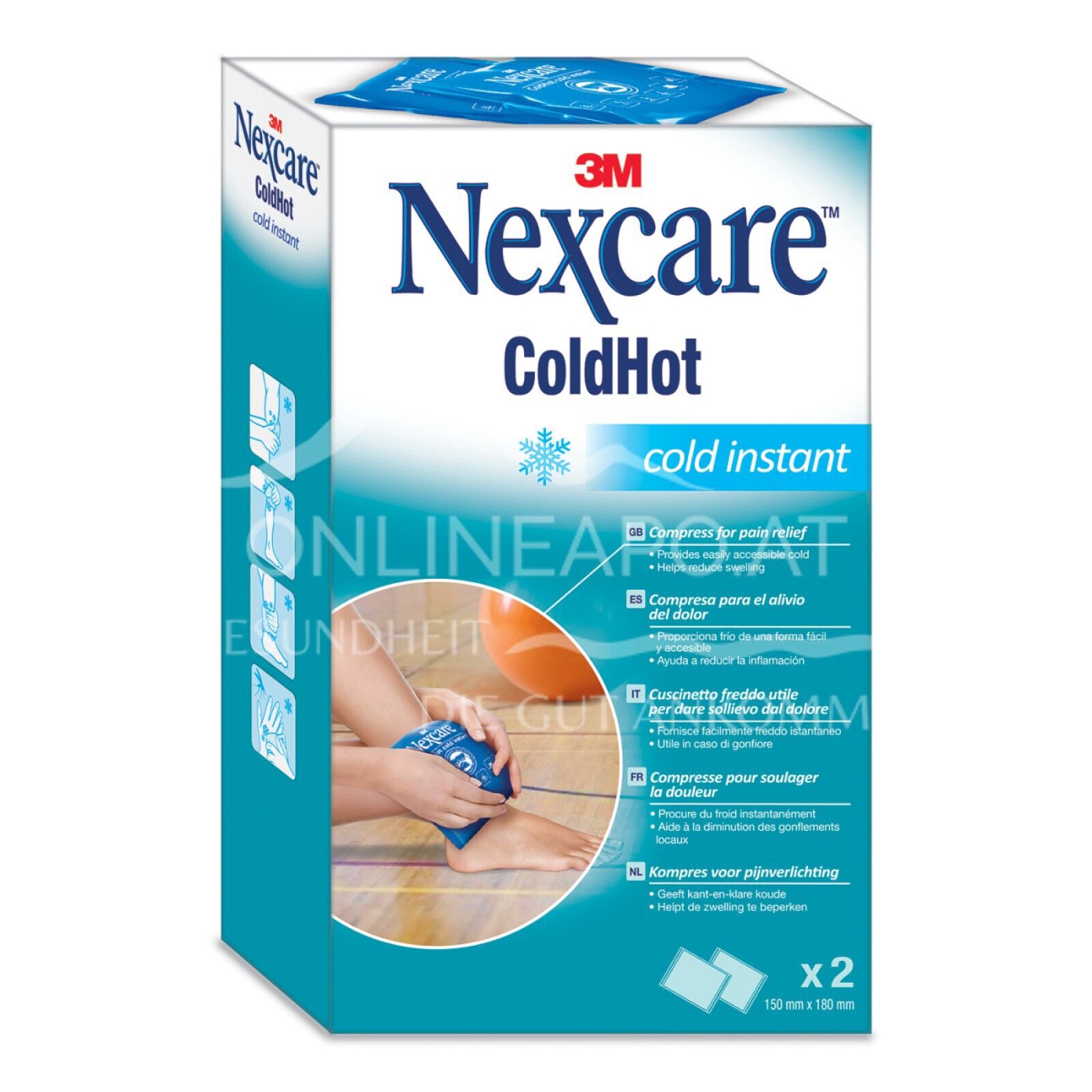3M Nexcare™ ColdHot Cold Instant-Kompresse 150 x 180 mm