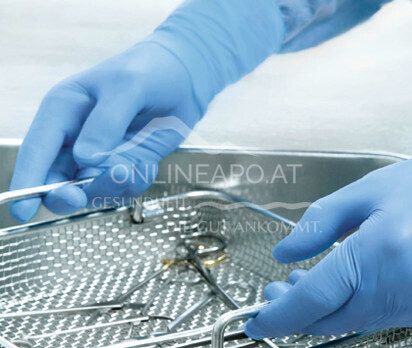 Peha-soft® nitrile guard powderfree Untersuchungs- und Schutzhandschuh - Größe L