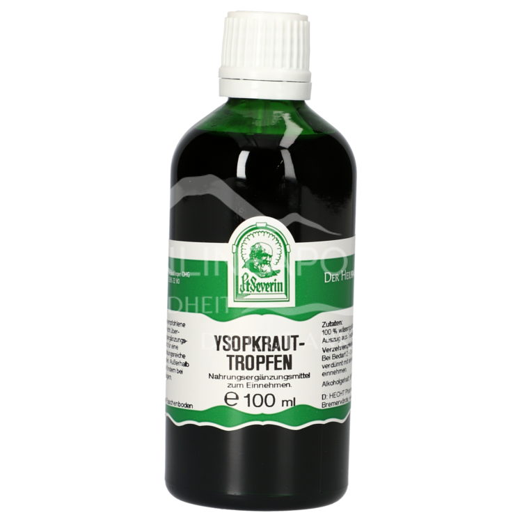 Father Severin Hyssop drops