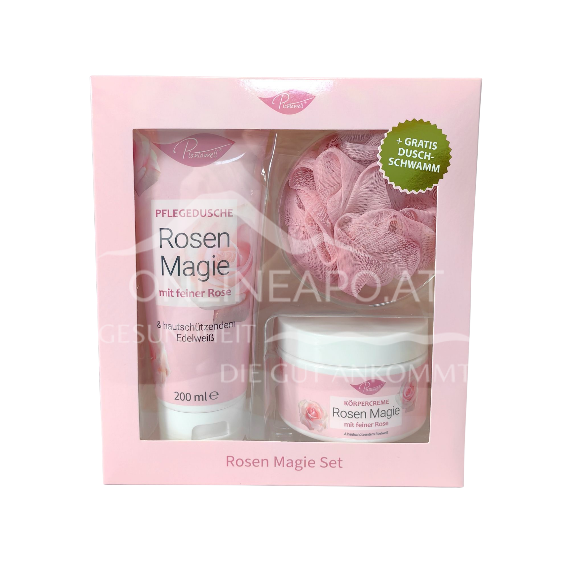 Plantawell® Rose Magic Set + free shower sponge