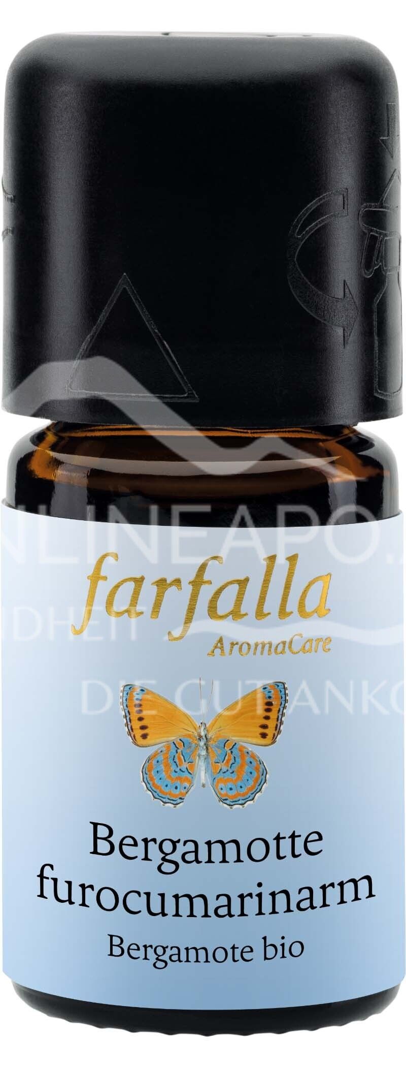 Farfalla Bergamotte bio furocumarinarm, ätherisches Öl