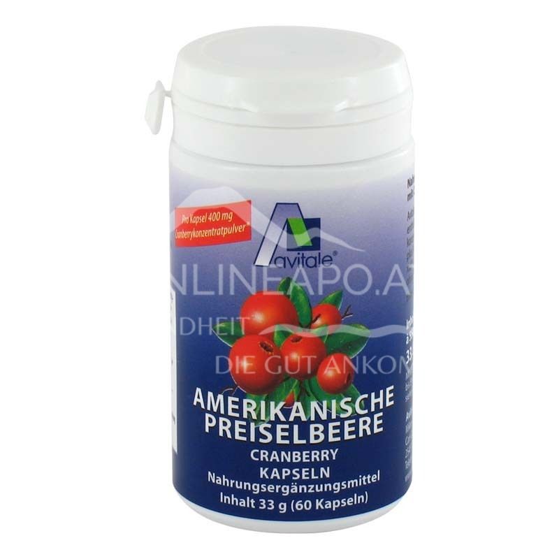 Avitale Amerikanische Preiselbeere Kapseln