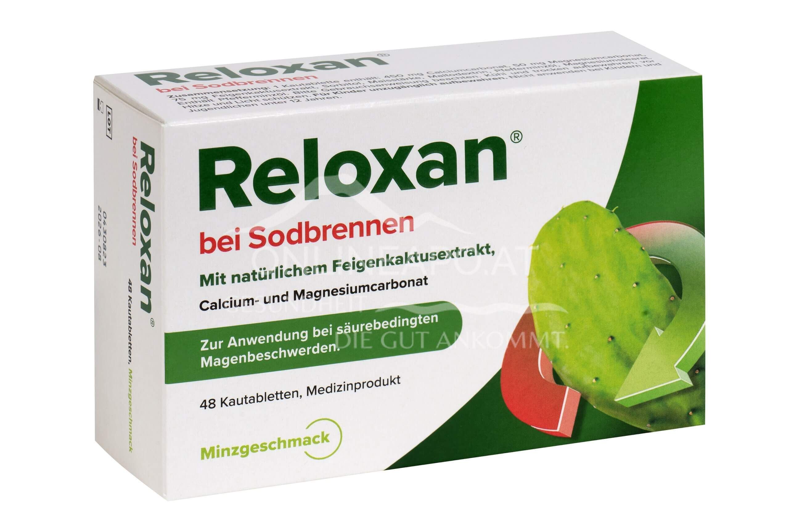 Reloxan® Kautabletten - Minzgeschmack