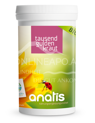 anatis Tausendguldenkraut BIO Kapseln