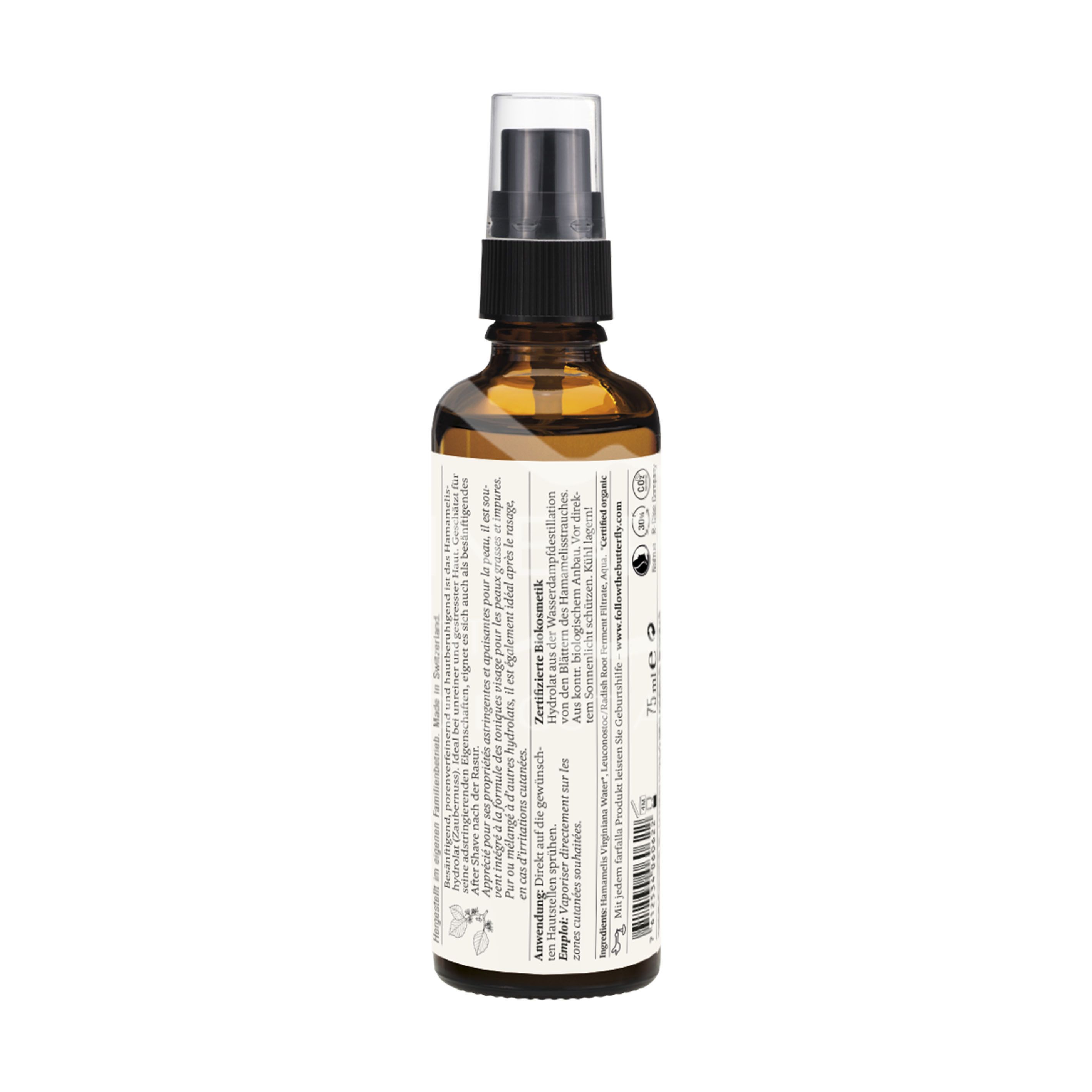 Farfalla Hamamelis, Bio-Pflanzenwasser, beruhigend