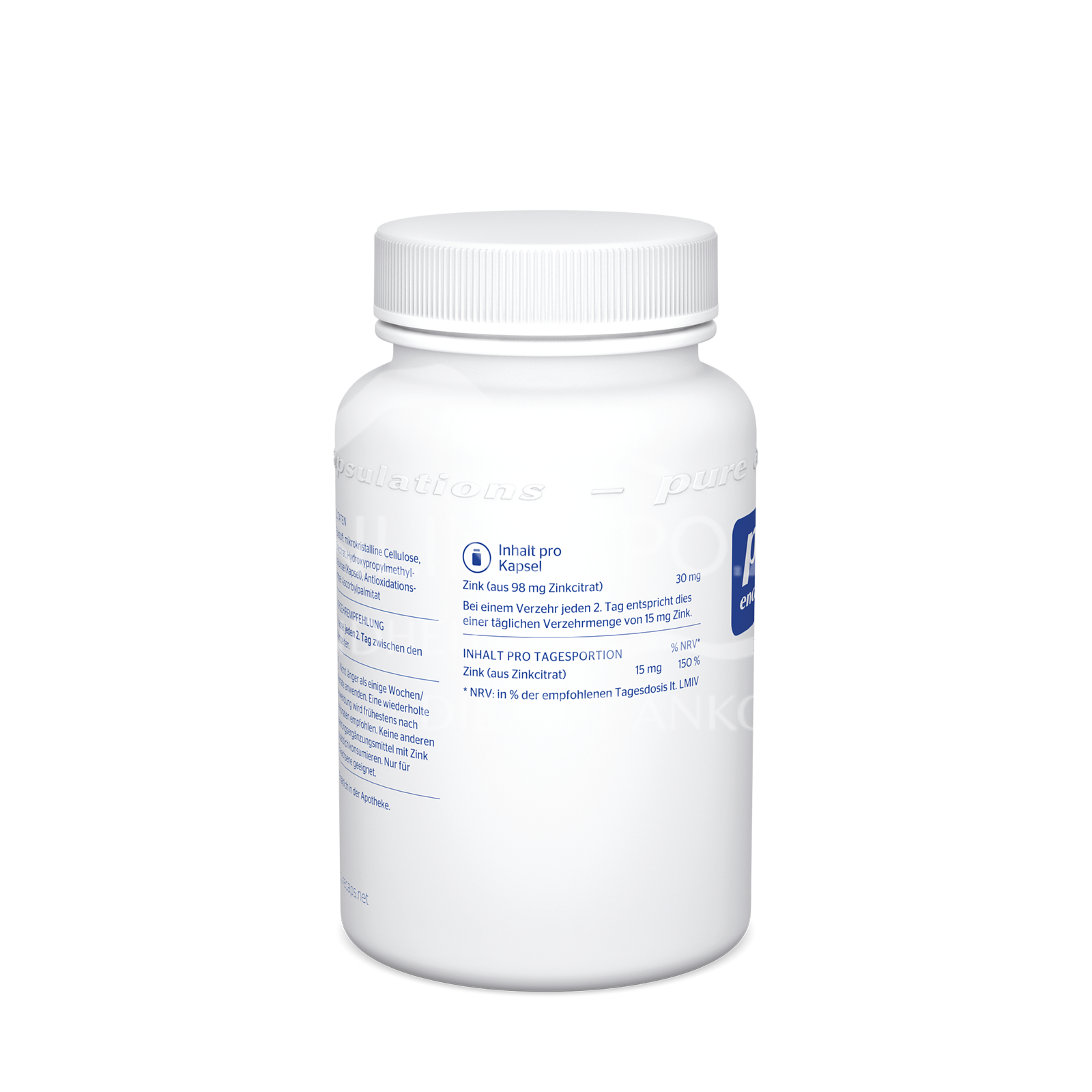 pure encapsulations® Zinc Zinc Citrate Capsules