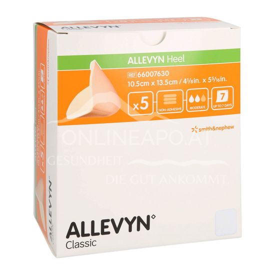 Allevyn Thin Wundauflage – 5x6 Cm, 10 Stück, Dünner Schaumverband, Wasserdicht