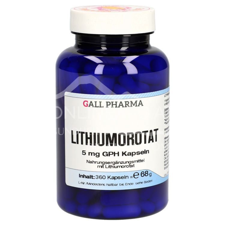 Bios Lithiumorotat 1 mg Kapseln | schnell günstig geliefert